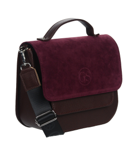 Bordová crossbody kabelka EMA